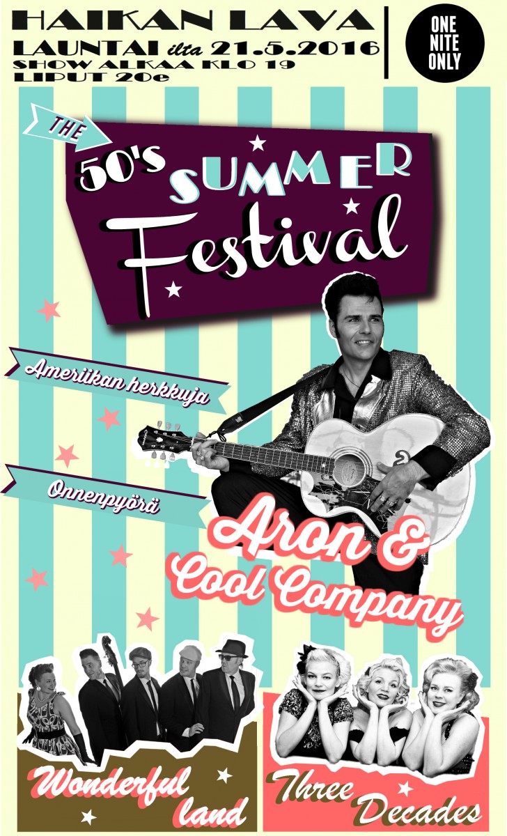 50's Summer Festival juliste.JPG